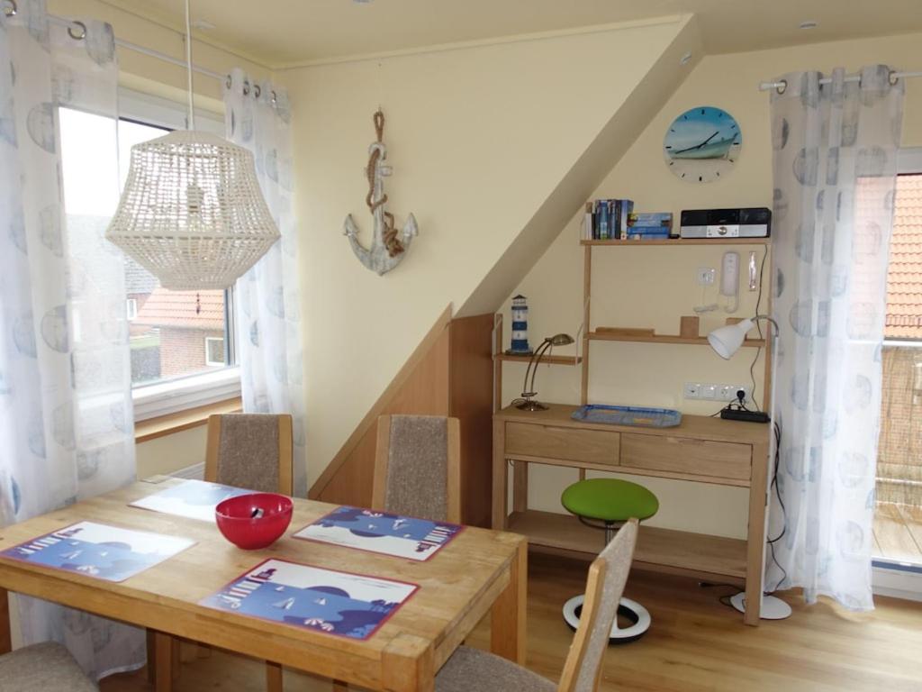 Ferienwohnung Leuchtturm Am Sandstrand Norden Exterior foto