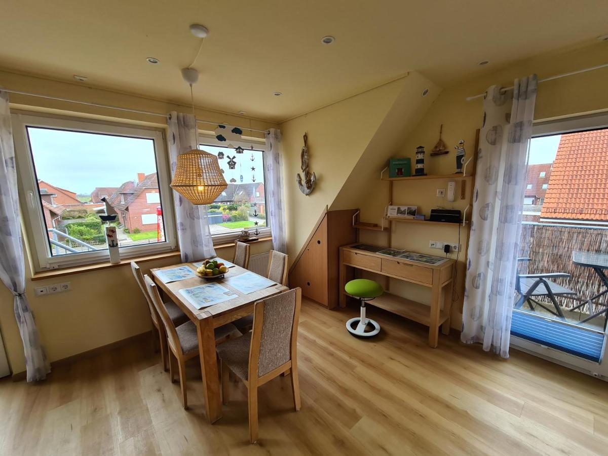 Ferienwohnung Leuchtturm Am Sandstrand Norden Exterior foto